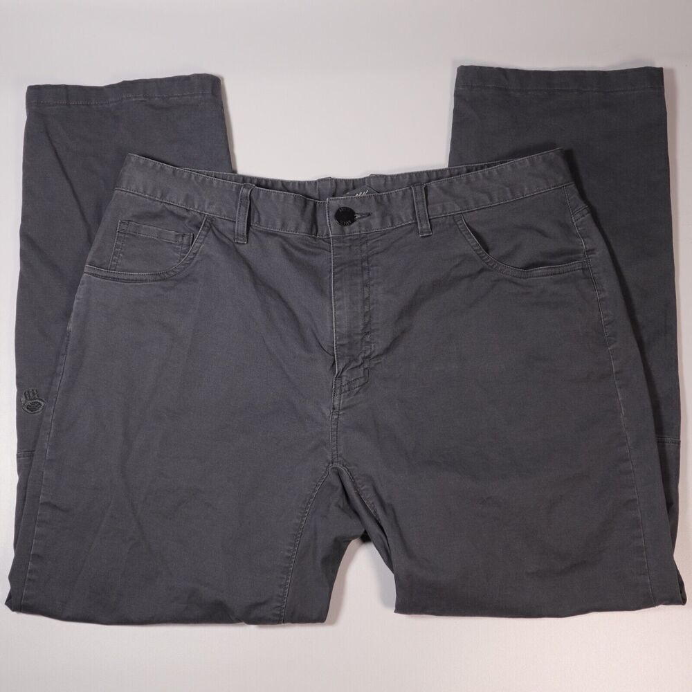 Mountain Hardwear Mens Size 36x29 Pants Gray Regular Cederberg Hiking Outdoor